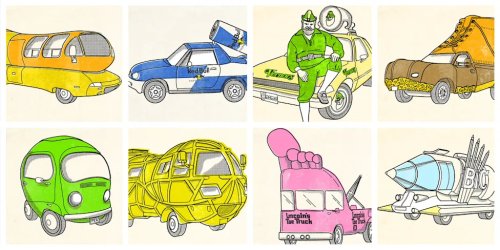 8 of the Strangest Promotional Cars to Ever Hit the Streets