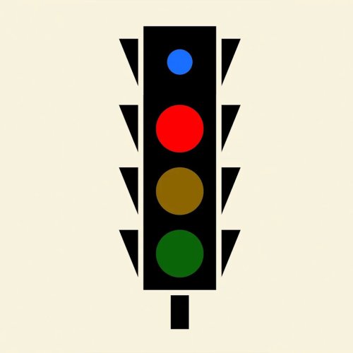Here’s What It Means If You See a Blue Traffic Light