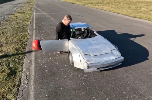 Mazda, YouTuber Builds a Half-Scale, Rotary-Powered Mazda RX-7 Drift Kart