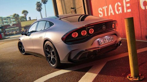 Mercedes-AMG GT, The Mercedes-AMG GT 53 EV Trades Power For Over 500 Miles Of Range