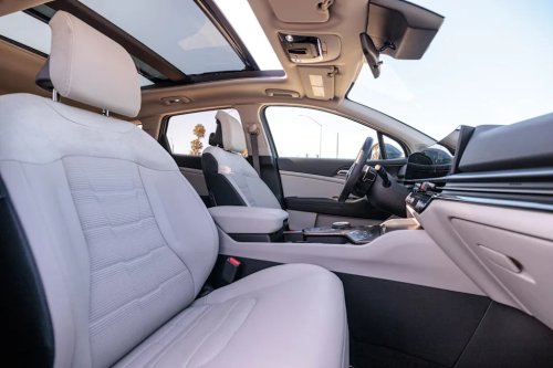 View Interior Photos of the 2026 Kia Sportage Hybrid