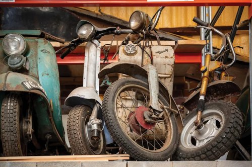 For the love of 49 classic British scooters