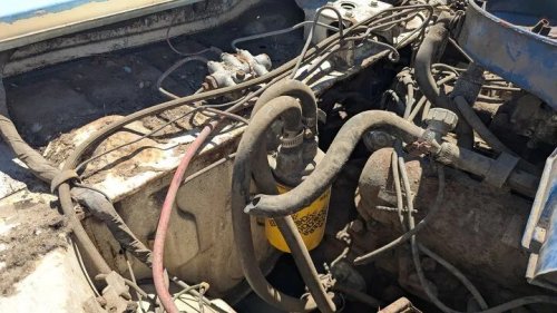 Junkyard Find: 1974 Ford Courier with Cologne V6 swap