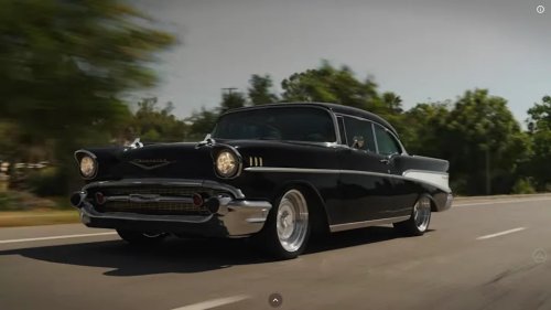 This 1957 Chevy Bel Air Appears Classic, Until They Fire Up The 630-HP Big Block