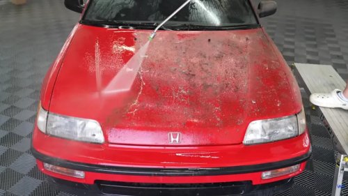 Honda, This Dirty And Neglected Honda CRX Barn Find Gets A New Lease On Life