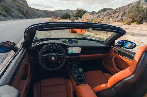 Take a Peek Inside the 2025 Porsche 911 Carrera 4 GTS Cabriolet