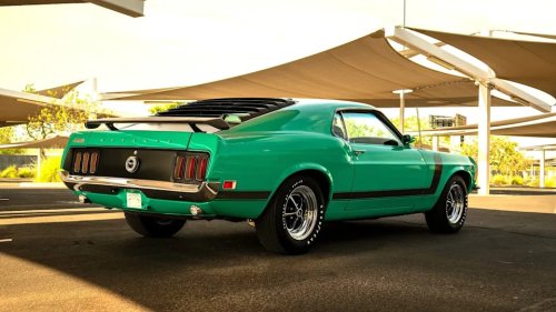 Someone Is Selling A Rare 1970 Ford Mustang Boss 302 Signed By SCCA Trans-Am Racer