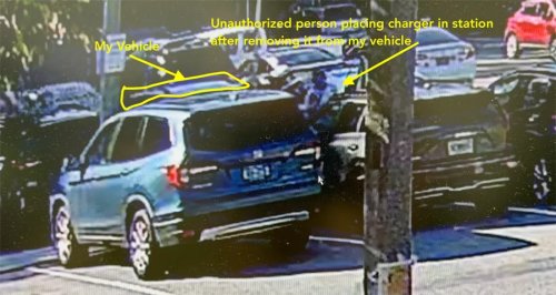 Boston Woman Plugged in Her EV, Got Her Cord Stolen, and Came Back to a Parking Ticket
