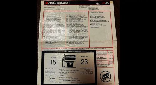 Buick GNX No. 461, One of 547, Heads to Vicari's Biloxi Sale With the Paperwork That Matters