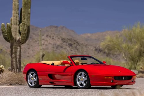 Ferrari, Serviced 1996 Ferrari F355 Spider Draws $215,000 Bid in No-Reserve Auction