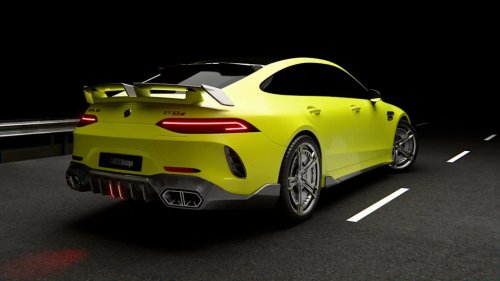 Mercedes-AMG GT, Mercedes-AMG GT 4-Door, The Mercedes-AMG GT 4-Door Finally Looks As Loud As Its V8