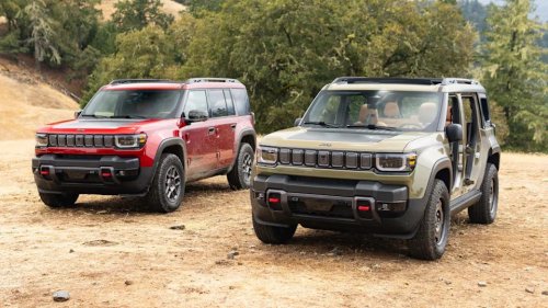 The Jeep Recon Was Driven On The Highway Until It Died. Its Range Fell Short