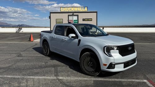 We Took Our Ford Maverick Lobo to the Track. One Thing Ruined the Fun