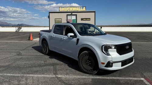 Ford, We Took Our Ford Maverick Lobo to the Track. One Thing Ruined the Fun
