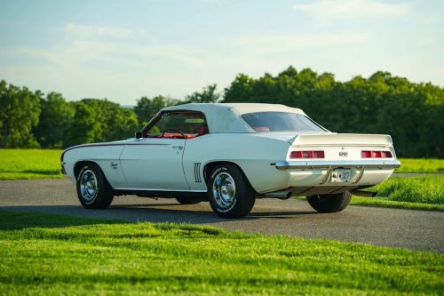 1969 Chevrolet Camaro SS 350 Convertible for Sale With 22,000 Miles Shown