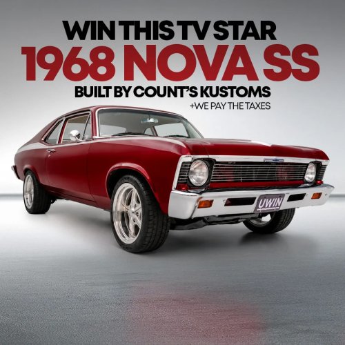 Motorious Readers Get Bonus Entries To Win This Count's Kustoms 1968 Nova SS