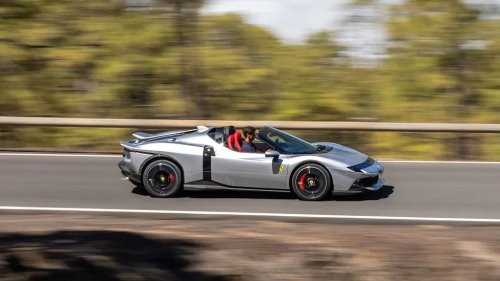 Road Test: The 1,036 HP Ferrari 849 Testarossa Spider Delivers Brutal Speed and Brutalist Styling