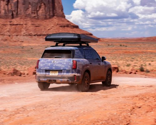MINI, Mini Rolls Out a More Adventurous Countryman with a Tent-Topped, All-Road Test Mule