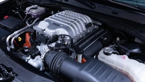 Son Gifted Dad The Charger Hellcat Of His Dreams, But He Barely Drove It