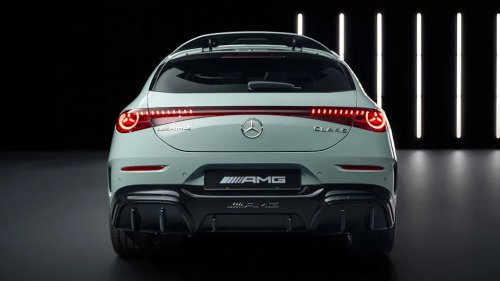 The New Mercedes-AMG CLA EV’s Huge Power Comes From Three Tiny Motors