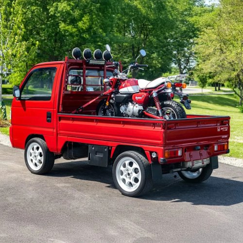 This Small and Affordable Honda Truck-Moto Pair Proves Less Is More