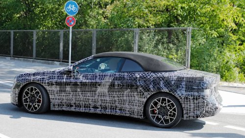 Spied: BMW i4 Convertible Confirms EV Droptops Are Going Mainstream