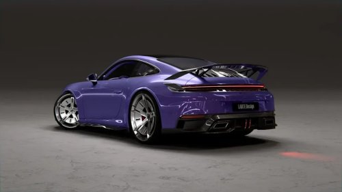 Larte, Porsche, Porsche 911, Porsche 911 Carrera, Larte Design Turns Porsche 911 Carrera Into A Carbon Fiber-Clad Head-Turner