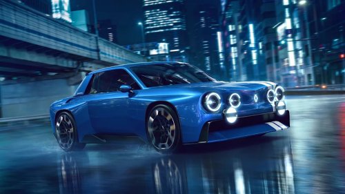 Renault, The Renault 8 Gordini Concept Is A Stunning Retro-Styled 2-Seater Coupe
