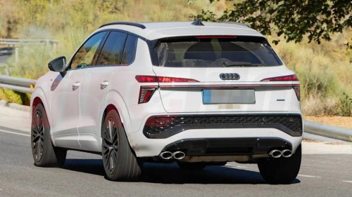 Audi, Audi’s First-Ever SQ3 Spied With Quad Exhaust, May Top 333 HP