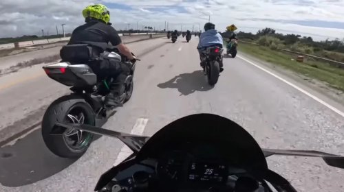 Why Do Some Bikers Flip Their Motorcycle's License Plates?