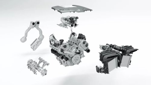 Mercedes, Mercedes-AMG’s New V8 Starts At 530 HP Before Things Get Much Wilder