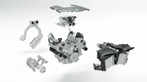 Mercedes, Mercedes-AMG’s New V8 Starts At 530 HP Before Things Get Much Wilder