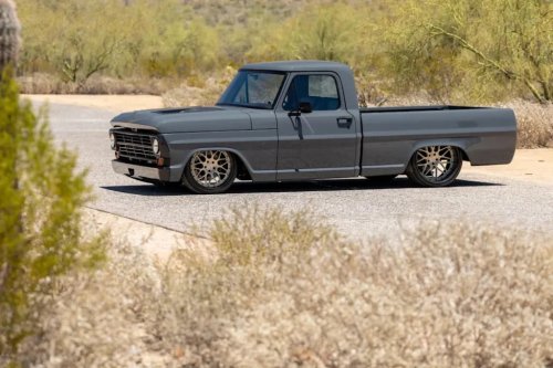 Ford, Restomod 1969 Ford F-100 With Supercharged Coyote V8 Wows on Bring a Trailer