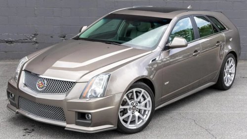 Someone Just Sold A 14-Year-Old Cadillac CTS-V Wagon For $73,000