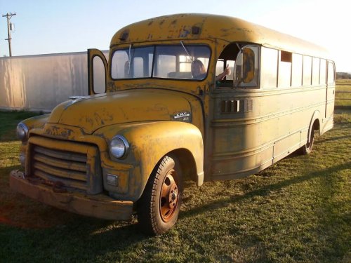 Chevy, Today in Automotive History: The Partridge Family Hit the Road in a Mondrian-Painted 1957 Chevy School Bus