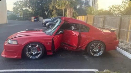 Mechanic Allegedly Takes Customer’s Mustang Mach 1 for a Drive and Crashes It
