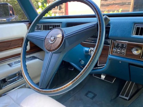 Cadillac, 1976 Cadillac Eldorado Convertible for Sale With 43,000 Miles Shown