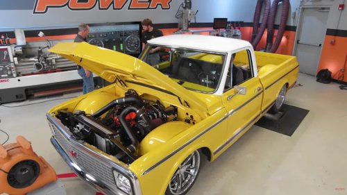 Powernation Turned A Tired 1972 Chevy C10 Farm Truck Into A Supercharged Showstopper