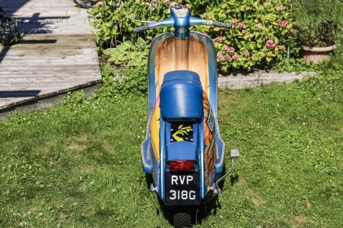 Famous Paul Weller ‘Stanley Road' Lambretta Heads to Auction
