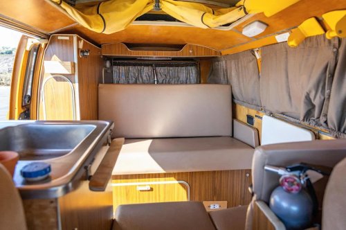 1972 Volkswagen Type 2 Westfalia Campmobile for Sale With 50,800 Miles Shown