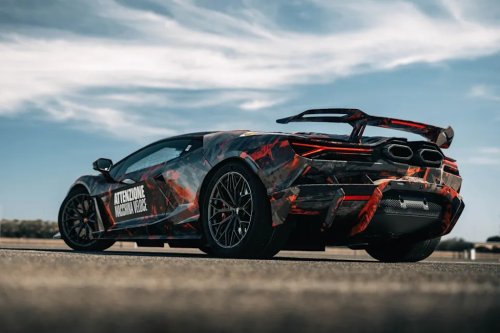 See More Photos of The 2027 Lamborghini Revuleto SV Prototype