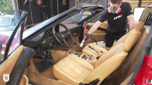 Ferrari 308 GTSi Gets Its First Wash In 18 Years After Owner’s Son Takes Over The Dream