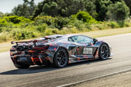 Lamborghini, See More Photos of The 2027 Lamborghini Revuleto SV Prototype