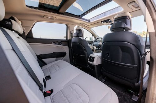 View Interior Photos of the 2026 Kia Sportage Hybrid