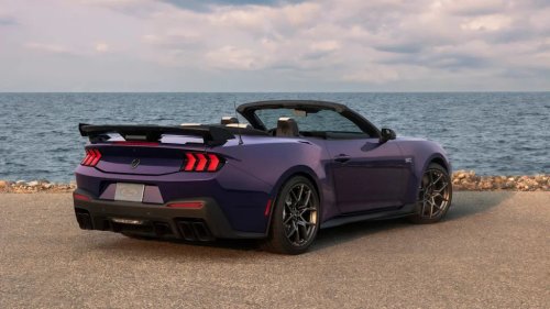 Ford, Ford Mustang, Ford Chops The Roof Off The Mustang Dark Horse SC So You Can Hear The Supercharger Better