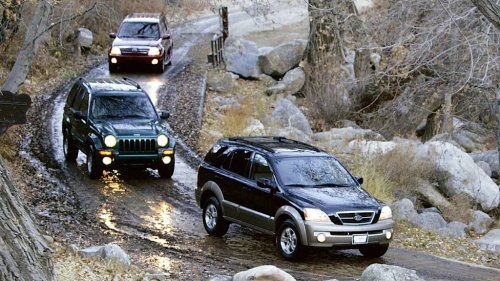 Which 2004 SUV Was Really Built for the Trail? We Pushed Three to the Limit
