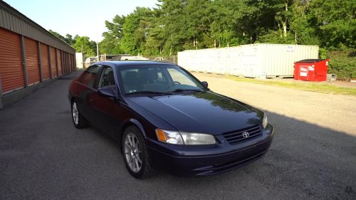 Rare Supercharged Toyota Camry TRD Rescued From Junkyard After Sitting Abandoned For Nearly 20 Years