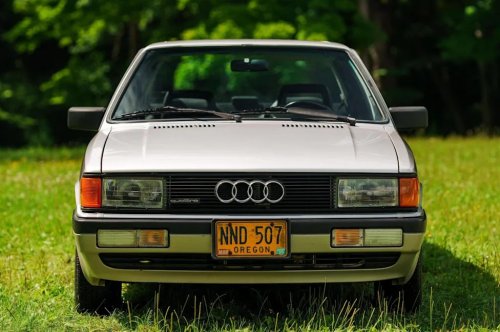 Audi, 1986 Audi 4000 CS Quattro For Sale With 66,400 Miles