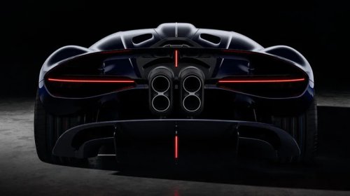 One-Off Bugatti Destrier Is A Pure Design Exaggeration Based On The Extreme Bolide Track Car