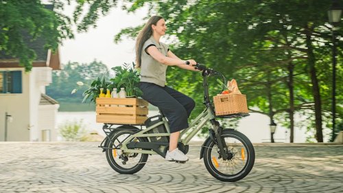 Fiido's new cargo e-bike doubles as a giant power bank for your drone, phone and campsite gear